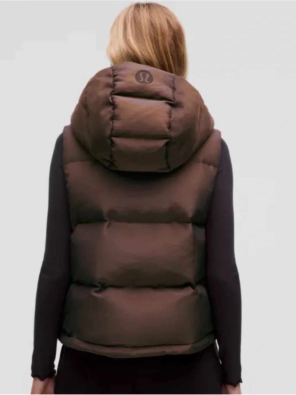 Women’s brown * iridescent* Wunder Puff Vest